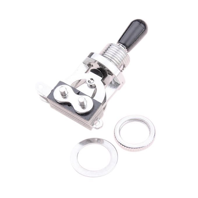 3 Way Toggle Switch Pickup Selector For Les Paul Electric Guitar W