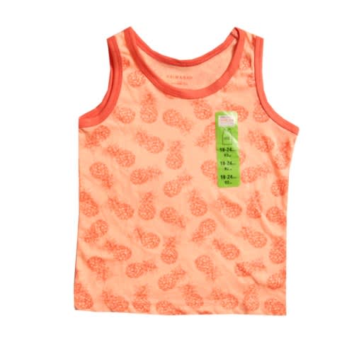 Sleeveless Boy's Vest - Orange
