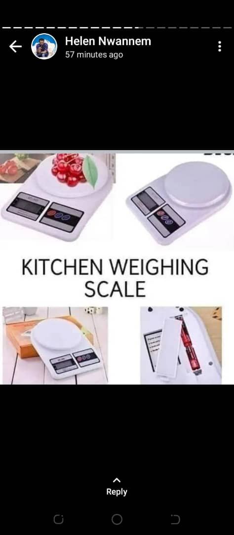 Kitchen Weighting Scale