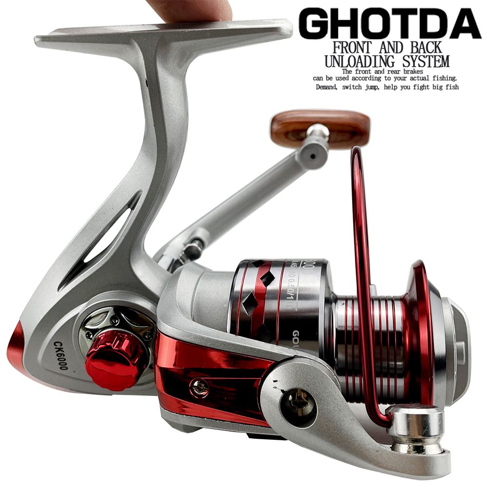 Metal Spool Spinning Fishing Reels Ck1000-7000 Fly