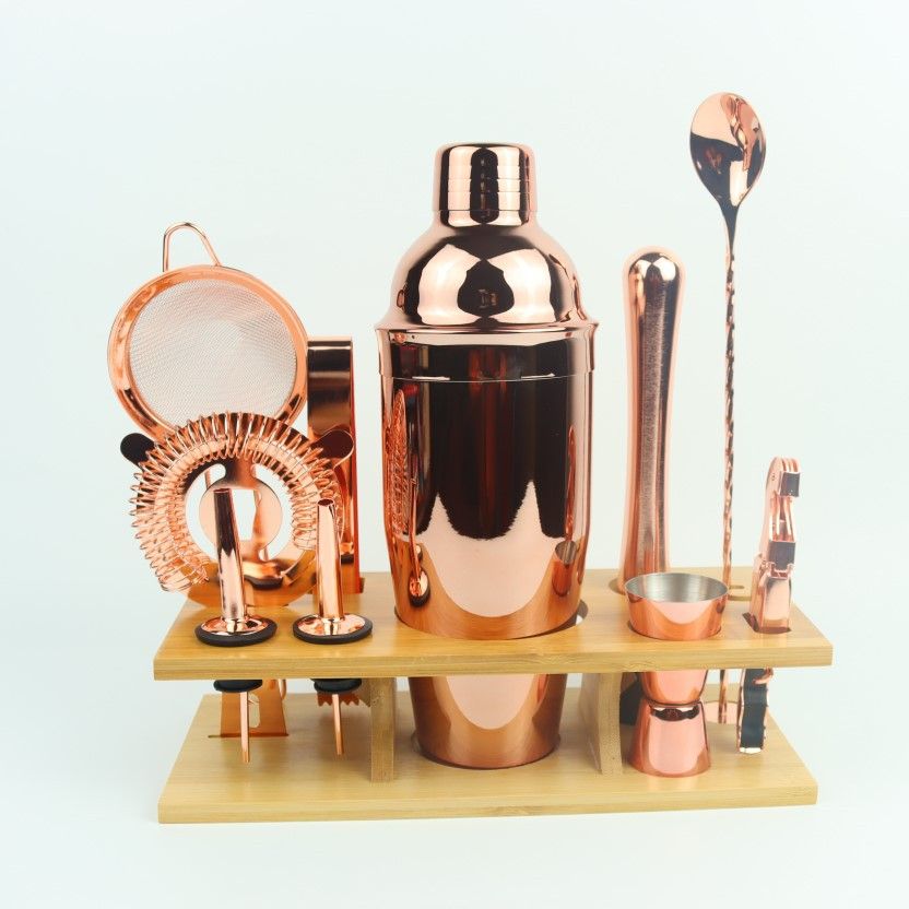 10 In1 Shaker Cocktail Set Bar Tools Barman Bartender Drinks