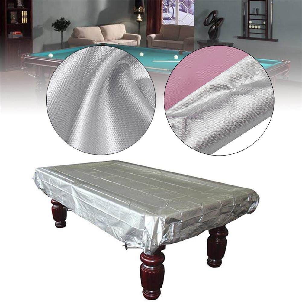 250cmx140cm 8Ft Silver Waterproof Billiards Snooker Pool Table Dust Cover