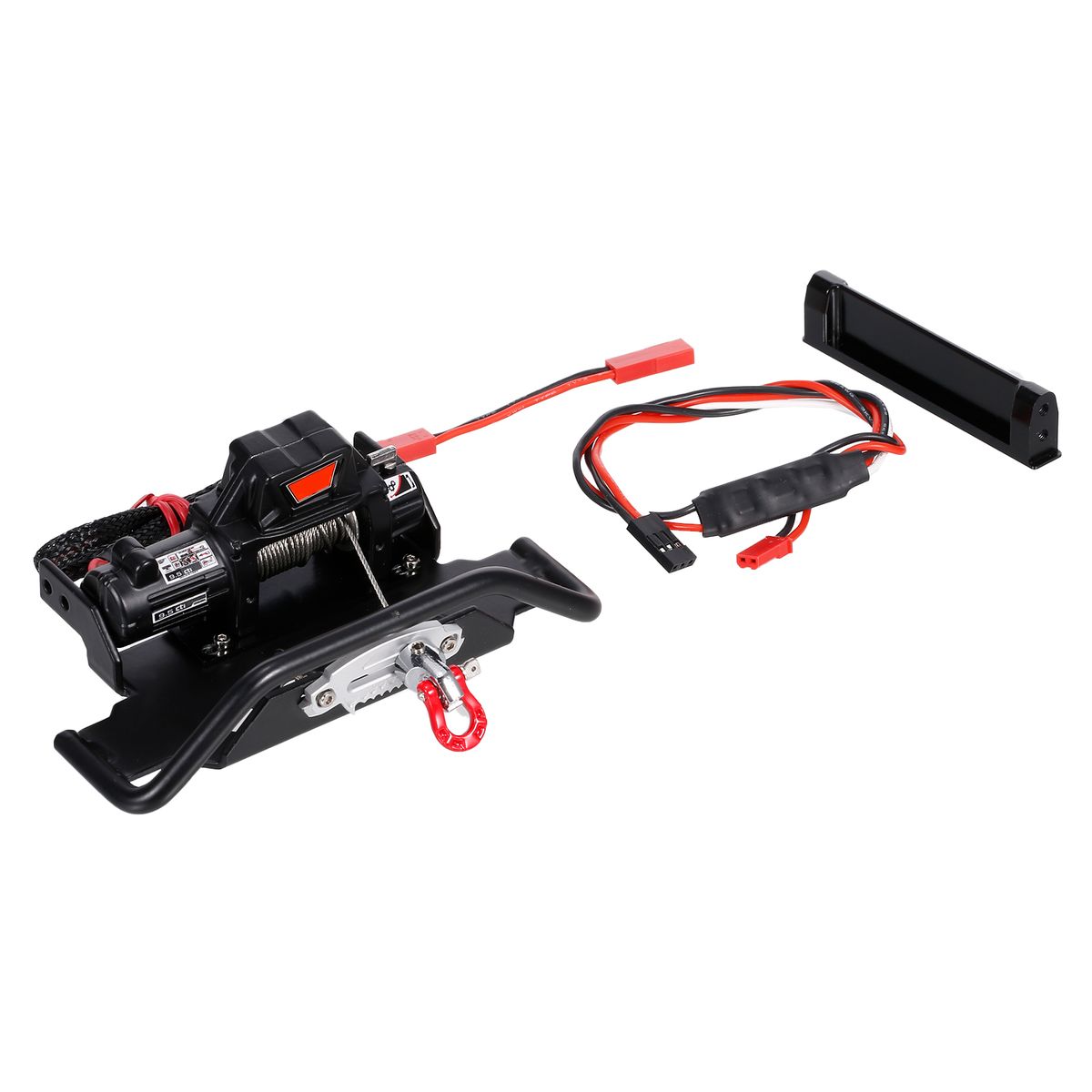 Metal Front Under Bumper With Winch Base Compatible With