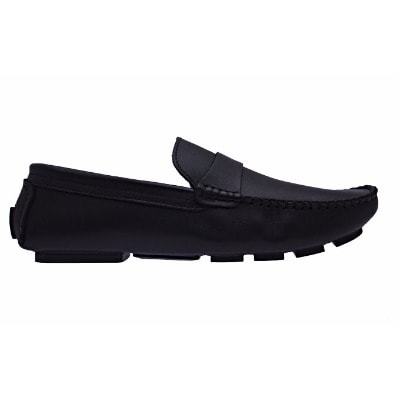 Leather Loafers - Black