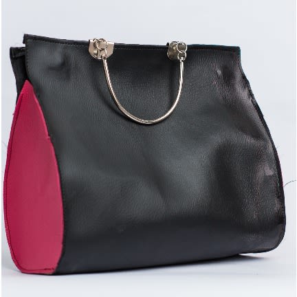 Ladies Leather Bag - Multicolor
