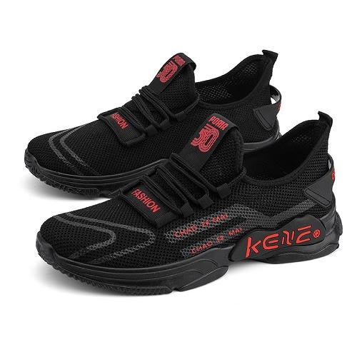 Men's Casual Breathable Running Mesh Shoes
