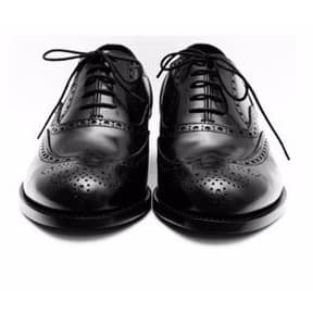 Men's Brogues Shoe - Black