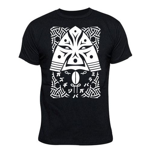 Tradition Print Tshirt - Black