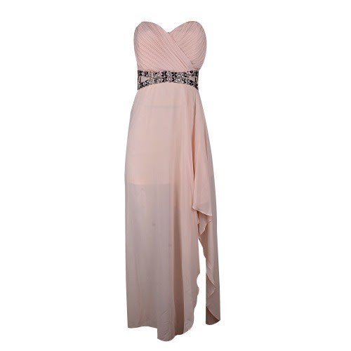 Nude Tube Party Dress