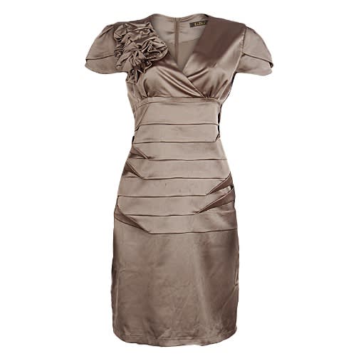 Classy Design Gown For Ladies' -Brown
