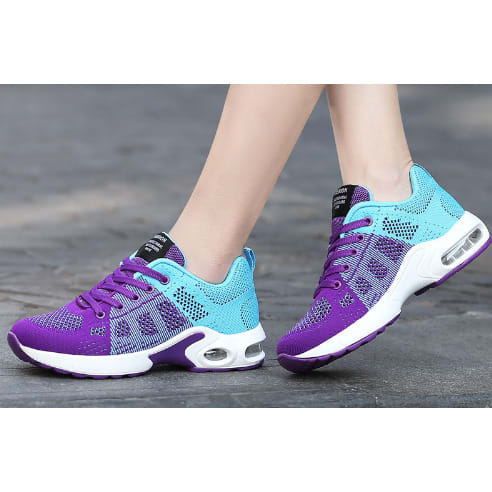 Unisex Sports Sneakers - Blue Purple