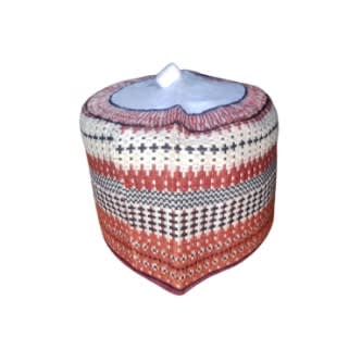 Hausa/fulani Aboki Traditional Cap 23''