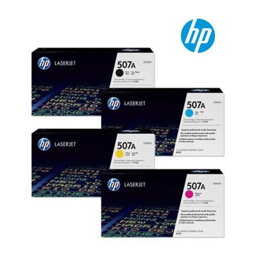507a Laserjet Toner Cartridge - Magenta, Cyan, Yellow, Black 1-set