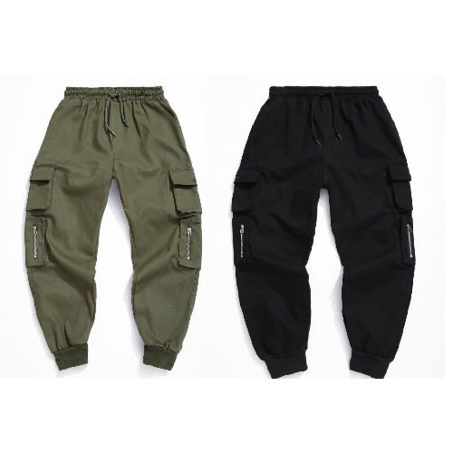 2 Sets Basic Combat Cargo Trousers