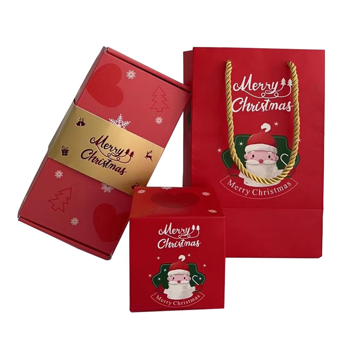 High-quality Cardboard Gift Box Surprise Bounce Gift Box for Gifting Red