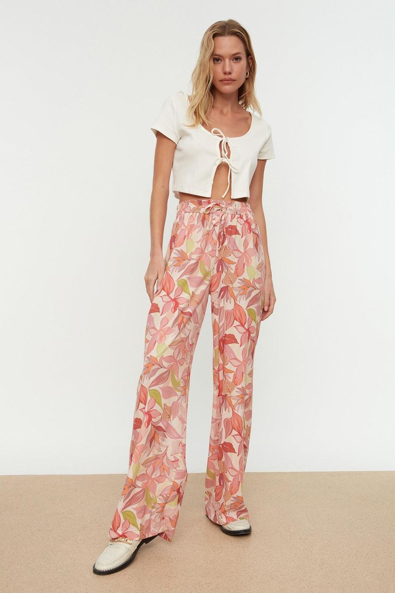 Pants - Pink - Wide Leg