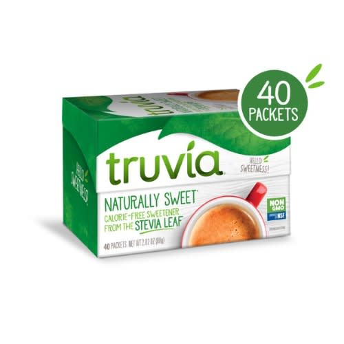 Truvia Stevia Leaf Sweetener - 40 Packets