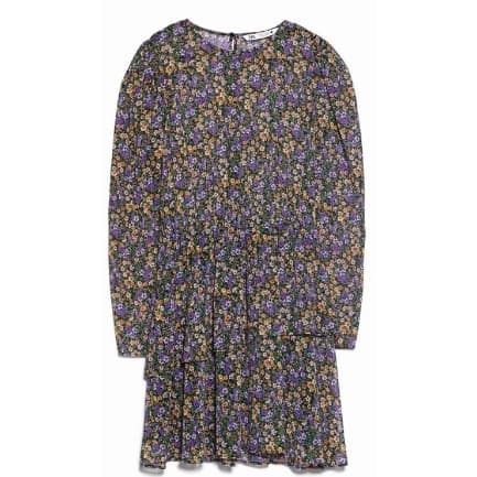 Printed Mini Dress