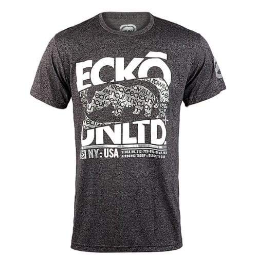 Men's Charcoal Marled V-Neck T-shirt
