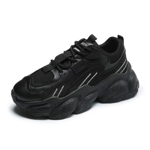 Casual Sneakers -  Black