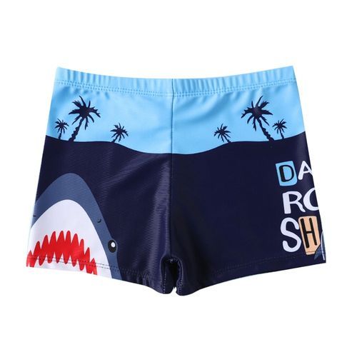 3-14 Years Beach Shorts Boys Kids Swimsuit Trunks Style-Small Shark