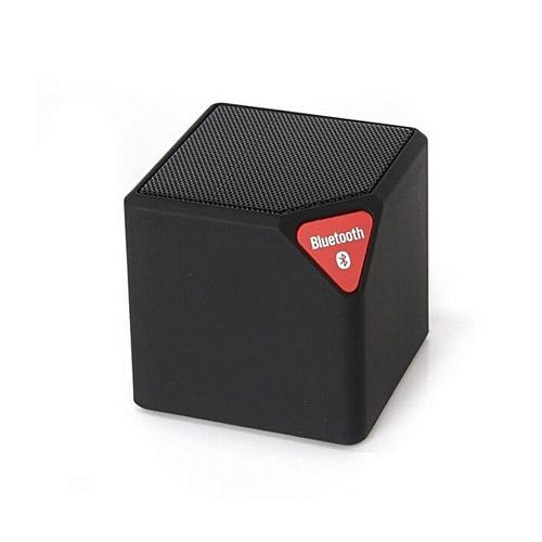 X3 Mini Wireless Bluetooth Speaker With LED Light TF Card Support Handsfree Call Radio FM Built-in Mic Speaker Subwoofer(Black) HT-S