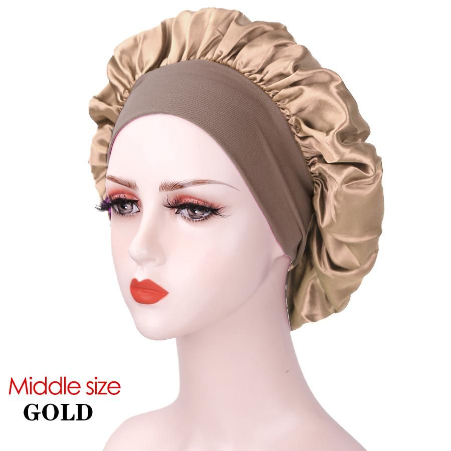 Satin Edge Laying Scarf Edge Wraps For Hair Wigs Satin Headband For Makeup, Facial,Sport,Yoga Women'S Satin Headband