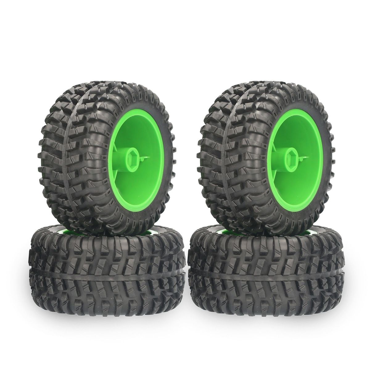 110mm RC Car Tires 4pcs 12mm Hex For 1/12  1/14 1/10 Rock