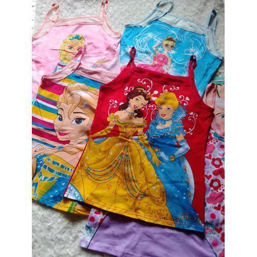 Girls Character Singlets- 3 Pieces