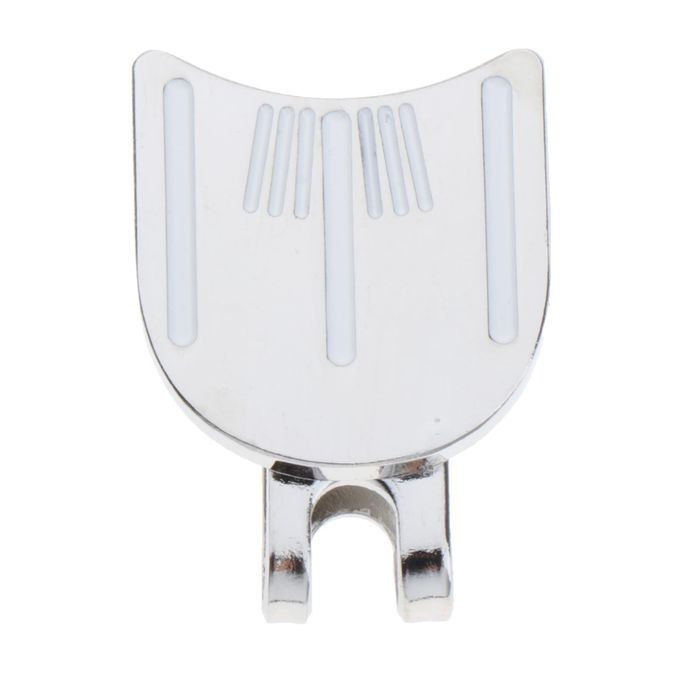 Golf Hat Clip Magnet Ball Marker Putt Alignment Tool Marker White Line