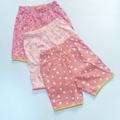 Girls Shorts Pant 3piece