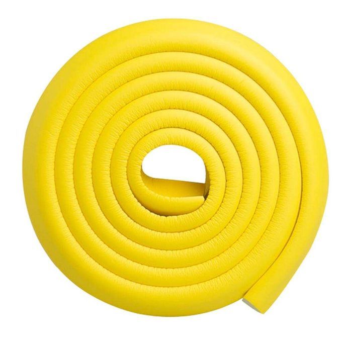 Kids Baby Safety Desk Edge Cover NBR 2m Bumper With 4m Double Yellow