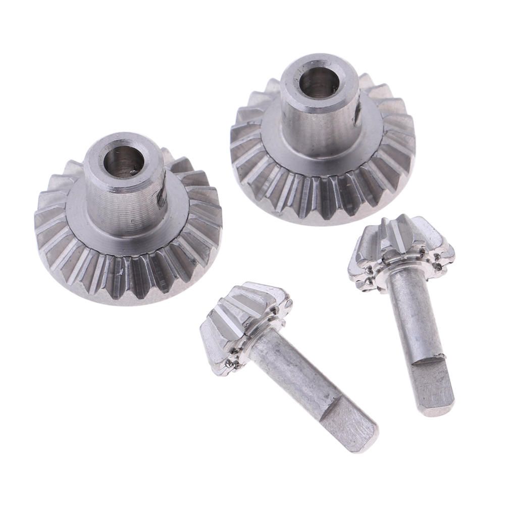Metal 22T Teeth Bull Gear + 11T Bevel Gear For WPL 1/16 RC   Truck