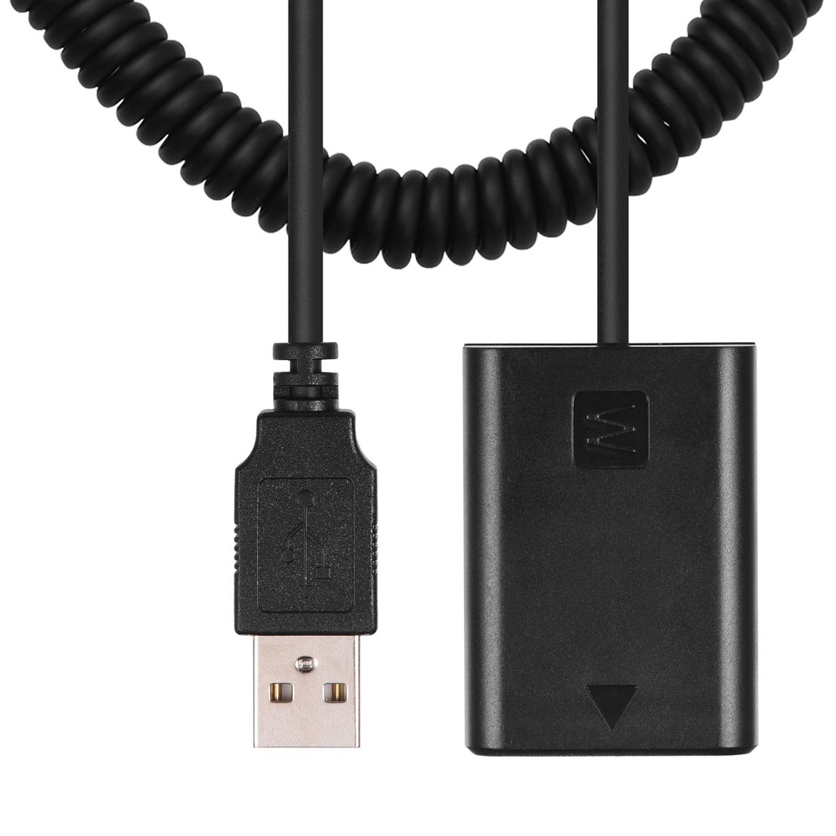 5V USB NP-FW50 Dummy Batte-ry Pack Coupler Adapter With