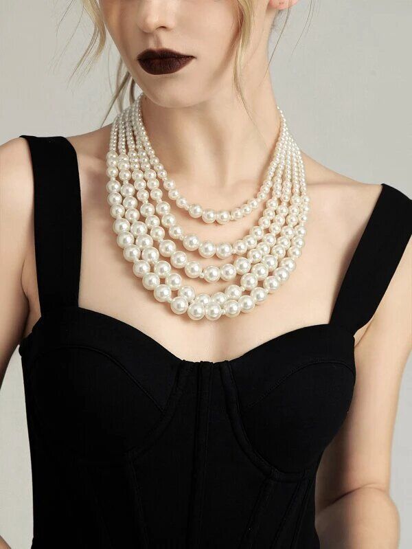Pearl Layered Necklace