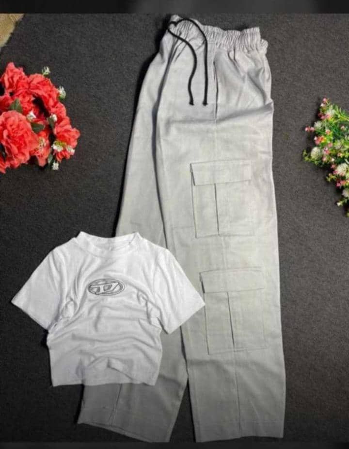 Cargo Joggers Pants And ATop