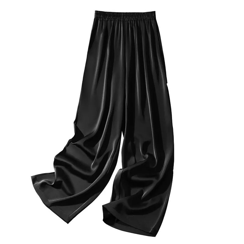 Uk Black Perfect Flare Wide Leg Palazzo Pant With An Elasticated Waist