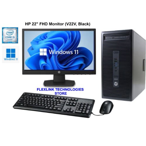 280 Micro Tower Core i5 - 8GB RAM - 512GB SSD - Win 11 Pro  And Ms Office 2016 Suite