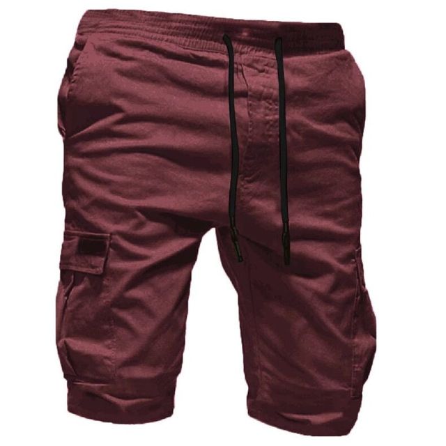 Blue Shorts Men Jeans Casual Male Short Pants Button-pocket Overalls Wind Overalls Shorts Bermudas