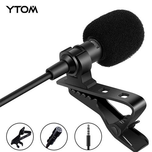 Professional Vlogging Wired Mini For Camera  Phone And Laptop Microphone