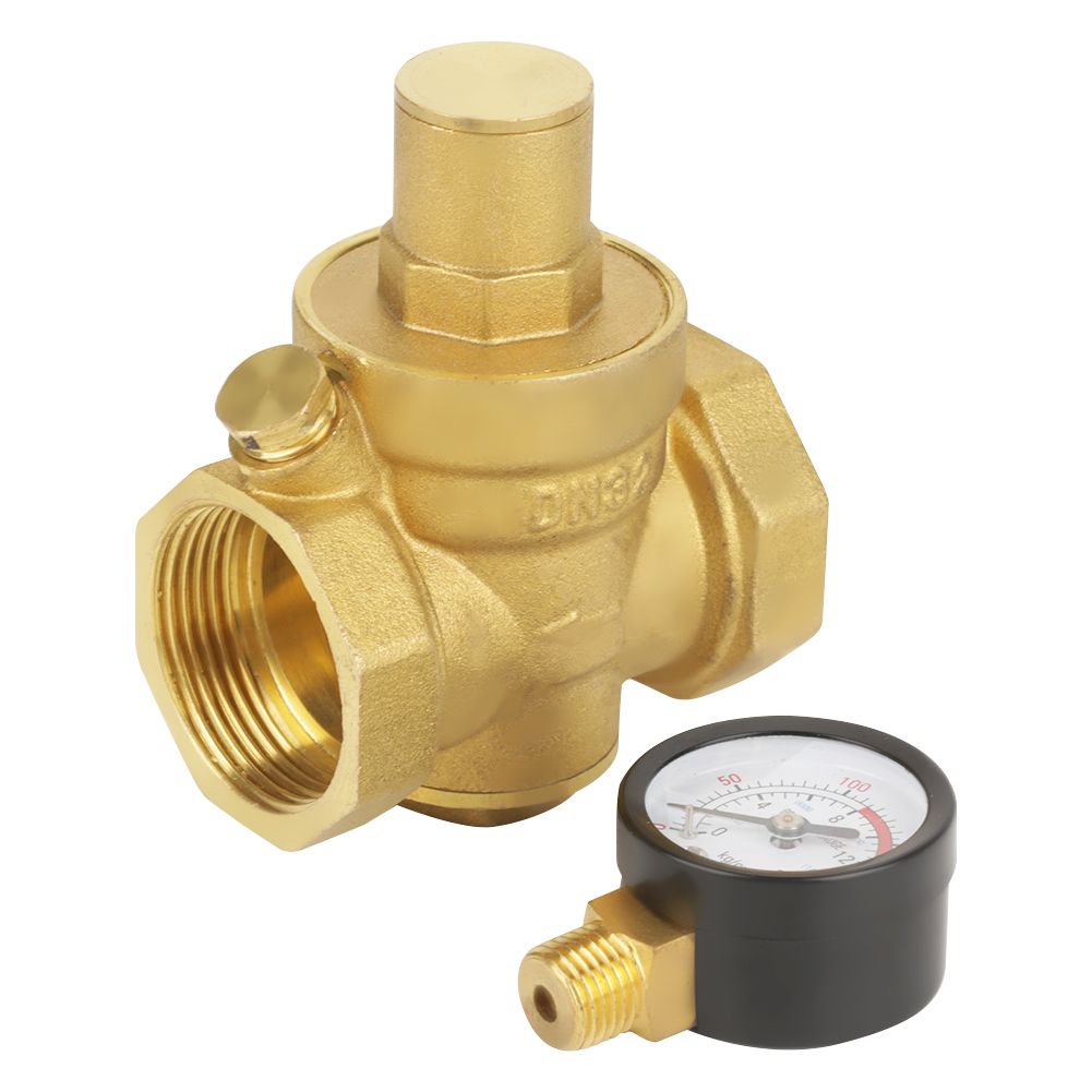 BSP DN32 Br Water Pressure Reducing Vae With Adjustable