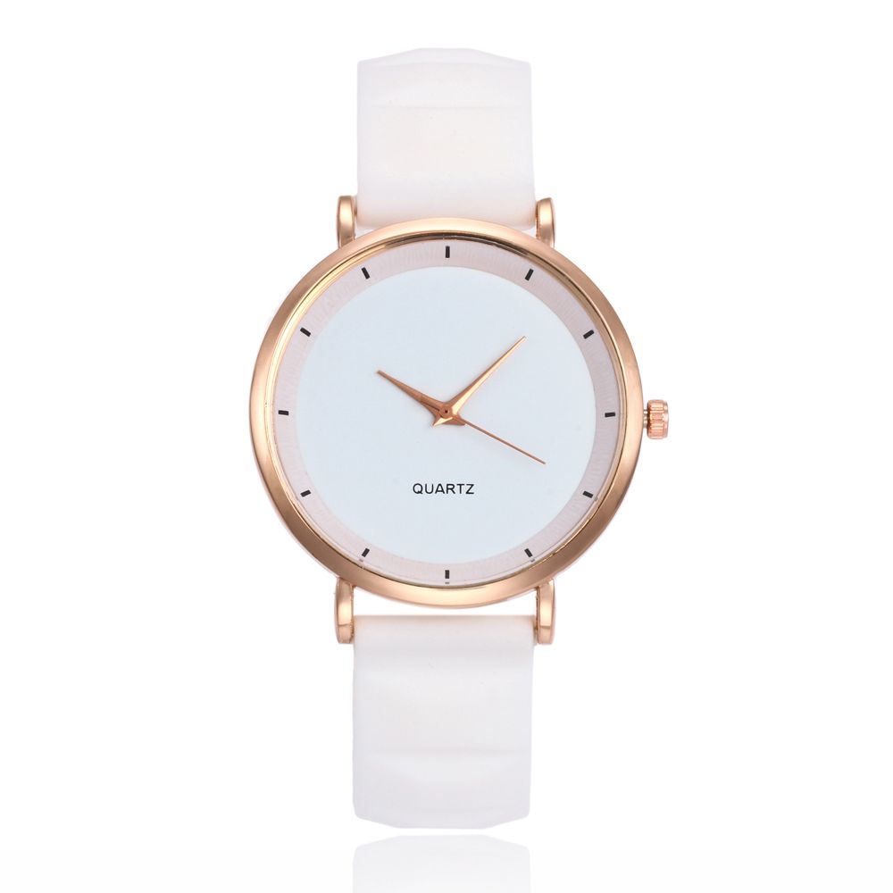 Jelly Silicone Women Watches Quartz Clock Wristwatches