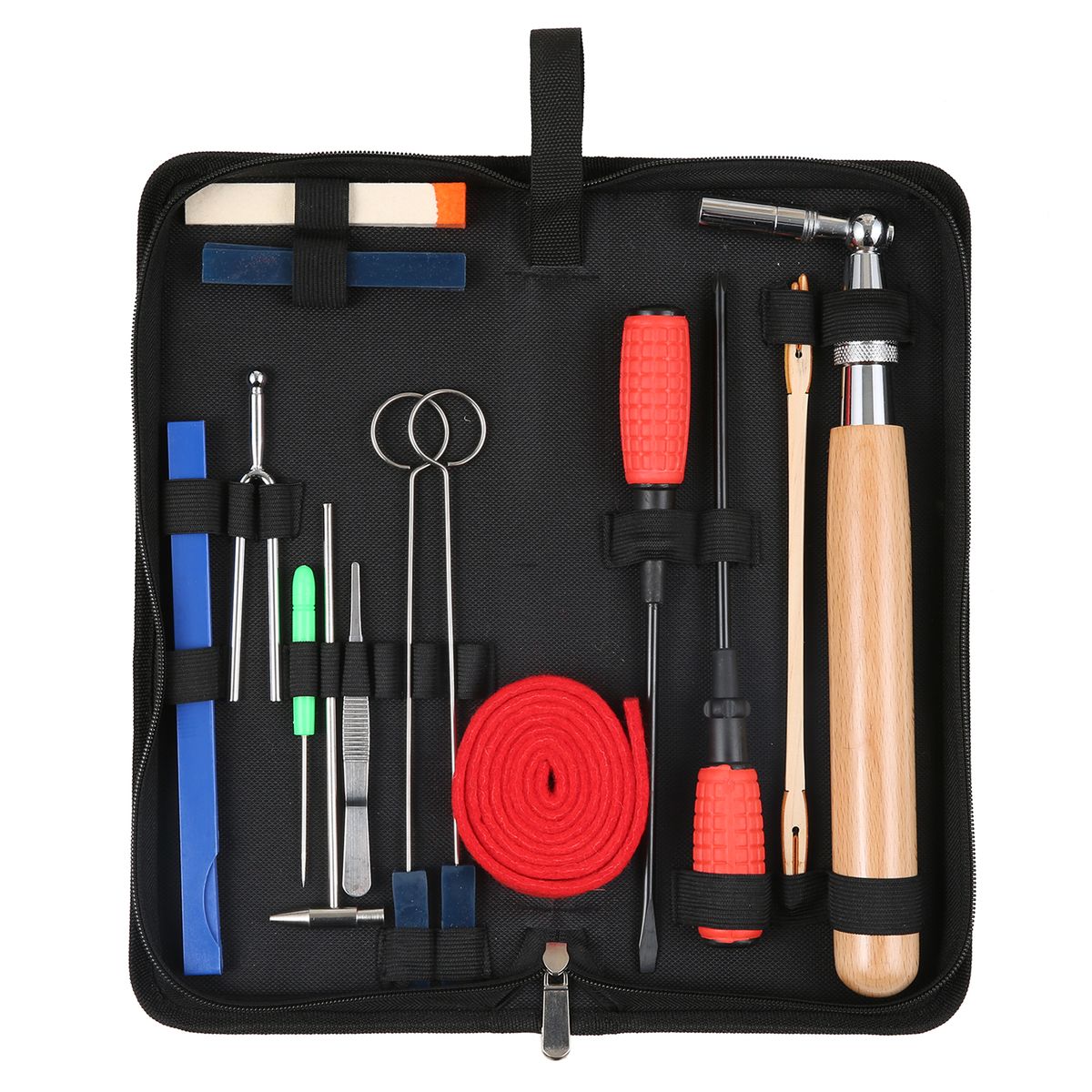 16pcs Piano Tuning Kit Professional Tuning Tools Set Tuning