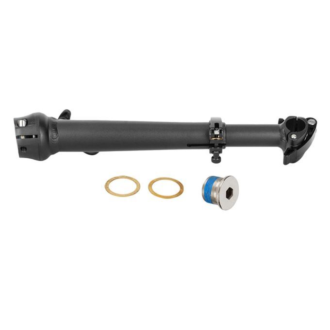 Folding Bike Stem Handlebar Riser Stem Aluminum Alloy Replacement