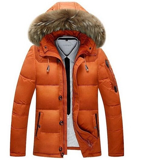 New Fashion Men's Winter Jacket -30 Degree Snow Outwear  Men Warmth Thermal