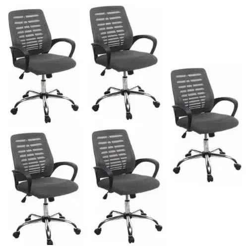 Retro Office Chair -set Of 5