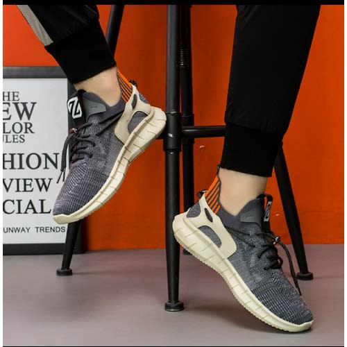 Men's Lace-up Sneakers - Multicolour