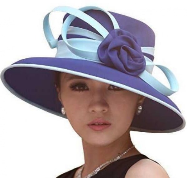 Inspired Edge Hat - Navy/Sky Blue