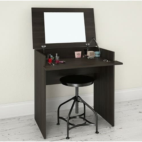 Vanity With Mirror- Ebony
