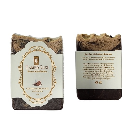 Coffee & Chocolate With Rice Milk Bar Soap - 160g